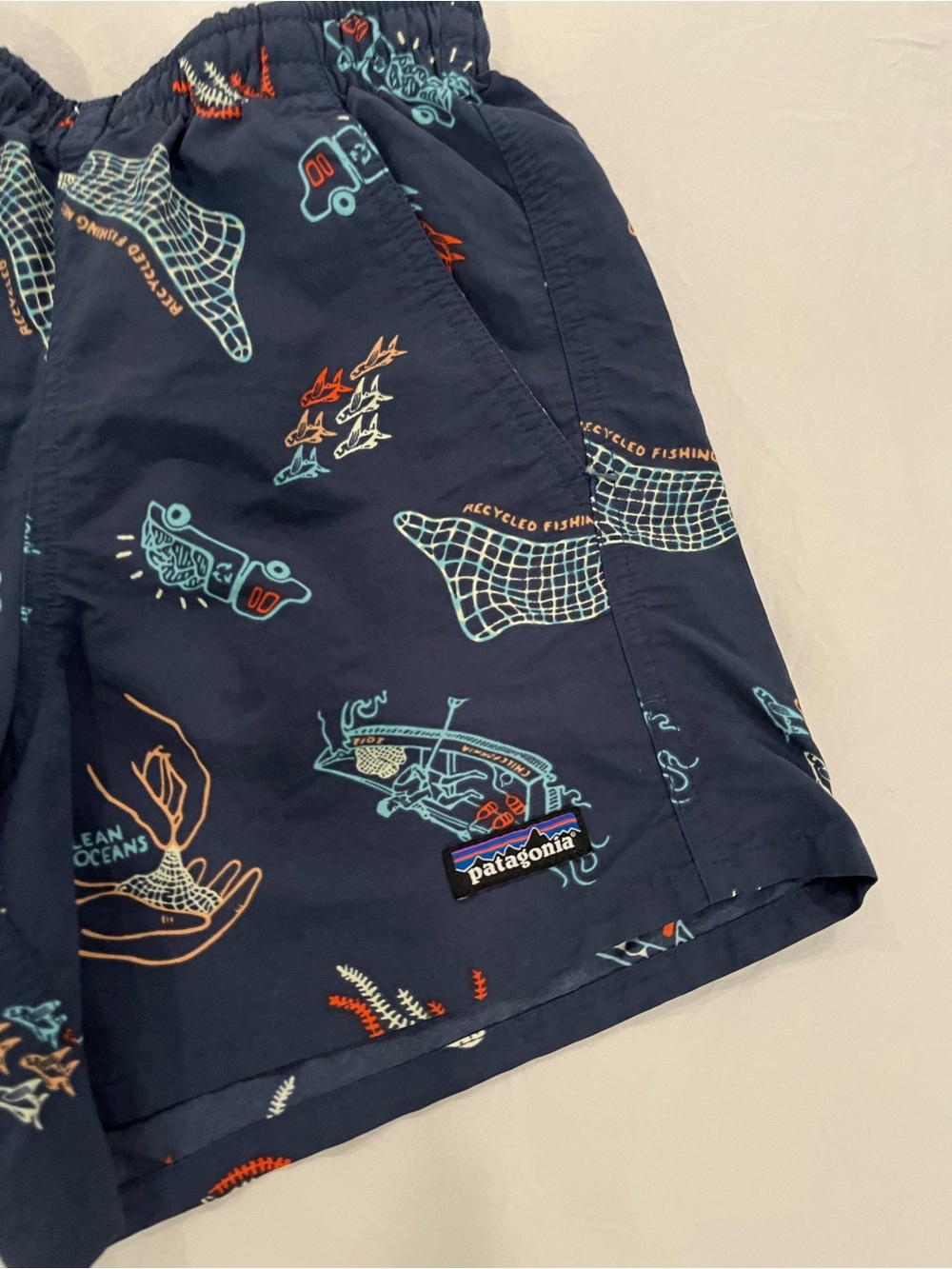 Patagonia Baggies Ocean Print - Picture 3 of 5